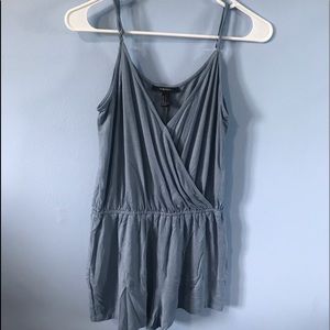 Forever 21 Blue Romper